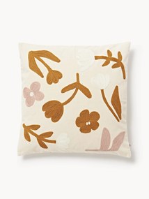 Capa de almofada em algodão com padrão floral Rosita
