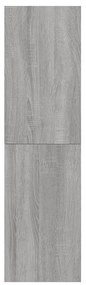 Móvel para TV de parede 30,5x30x110 cm cinzento sonoma