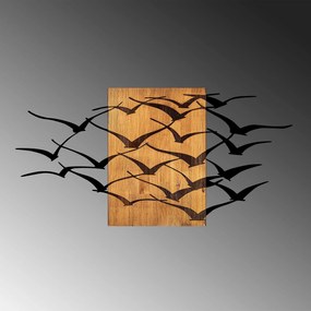 Acessório de Parede Decorativo MA – Nogueira/Preto – 70 x 140 cm