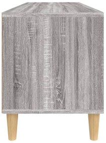 Móvel de TV 100x34,5x44,5 cm derivados madeira cinzento sonoma
