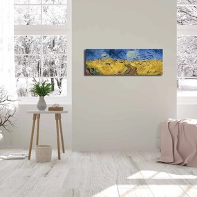 Pintura Decorativa em Tela FAMOUSART-05 – Multicolor – 30 x 90 cm