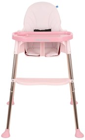 Cadeira refeição para bebé 2 em 1 Sky-High Rosa