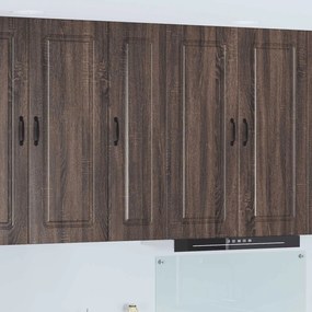 vidaXL Armário de Cozinha Kalmar Carvalho Marrom 30 x 31 x 100 cm