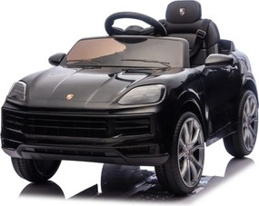 Carro Infantil bateria 12V Porsche Cayenne, pneus EVA Preto