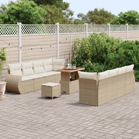Conjunto de sofá para quatro pessoas Conjunto de 4 Bege, Creme