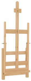 Cavalete de mesa 29,5x33x80 cm madeira de pinho maciça