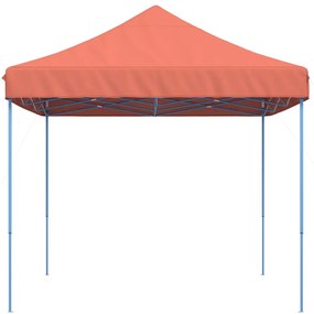Tenda para festas pop-up dobrável 440x292x315 cm terracotta