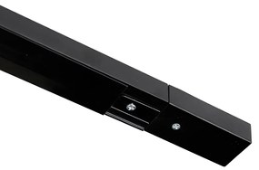LED Sistema de trilhos moderno monofásico com 4 trilhos GU10 Wi-Fi bronze escuro - Jeana Moderno