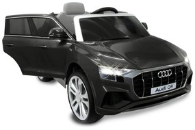 Carro elétrico infantil bateria 12V Audi Q8 Preto