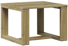 Conjunto de Jardim - 2 Poltronas e 1 Mesa - Madeira de Pinho Impregnad