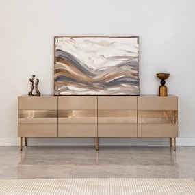 Móvel TV Leon – Bronze Dourado – 180 cm x 59 cm x 35 cm