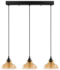 Chandelier Dilberay – Preto – 72 x 72 cm