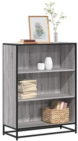 Estante 80,5x35x107,5 cm derivados de madeira cinzento sonoma