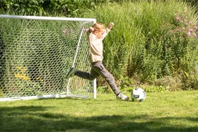 Baliza de futebol em alumínio Scala 180 x 120 cm - branca