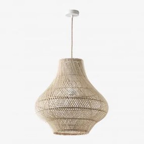 Lâmpada De Teto Magali Natural - Branco & Ø50 Cm Magali - Sklum