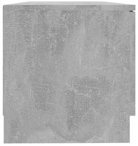 Móveis de TV 2pcs 80x35x36,5cm madeira processada cinza cimento