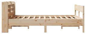 Cama sem colchão 120x190 cm madeira de pinho maciça