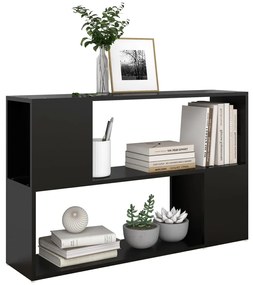 Estante 100x24x63 cm derivados de madeira preto