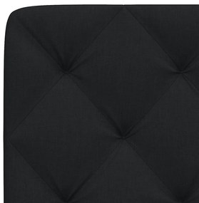 Almofadão de cabeceira 180 cm tecido preto