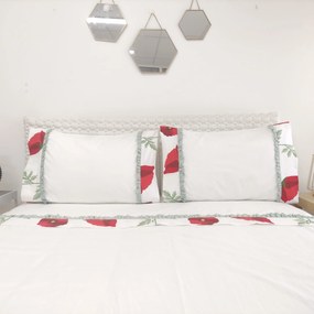 Conjunto de Lençóis Papoila C/Folho