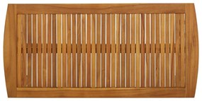 Mesa de centro 102x50x43 cm madeira de acácia maciça