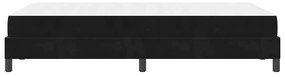 Cama box spring com colchão Preto 120 x 190 cm Veludo