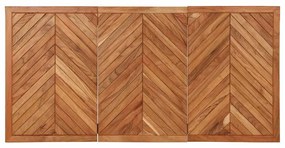 Mesa de jantar 160x80x75 cm Madeira maciça de Acácia