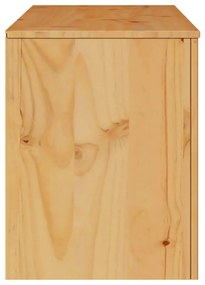 Cabide de TV vidaXL "DRAMMEN" 99x43x55 cm de Madeira Sólida de Pinheir