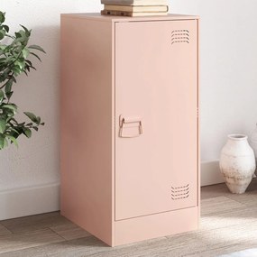 Aparador 34,5x39x73 cm aço rosa
