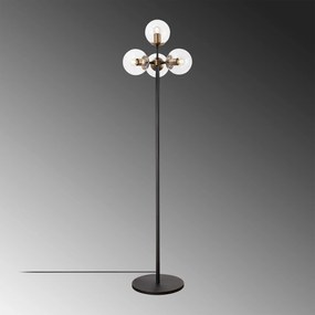 Candeeiro de Pé Akkas – Preto – 48 x 48 x 163 cm