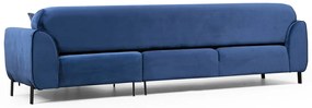 **** Sofá-Cama de Canto Image Corner – Azul Marinho – 287 x 169 cm

**