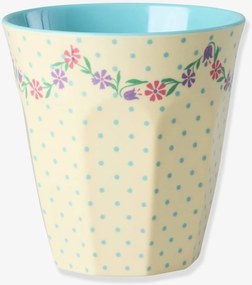 Copo de melamina TUPFEN & BLUMEN 250 ml rice multicolor