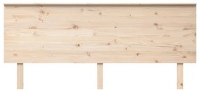 Cabeceira de cama 184x6x82,5 cm pinho maciço