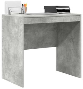 Mesa Betão Cinza 80x50x76 cm Madeira engenheirada