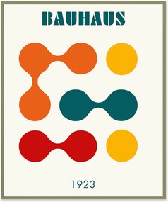 Impressão digital emoldurada Bauhaus