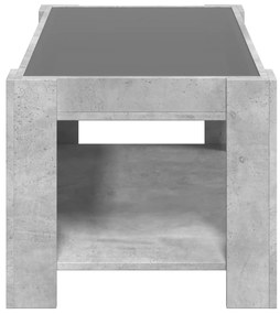 Mesa de centro c/ LEDs 93x53x45 derivados de madeira