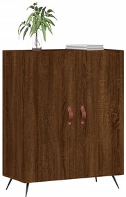 Aparador 69,5x34x90 cm derivados de madeira carvalho castanho