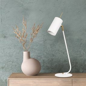 Candeeiro de Mesa Sivani – Branco – 8 x 26 cm