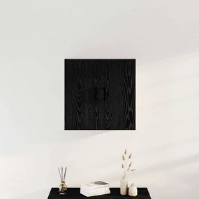 vidaXL Armário de Parede Carvalho preto 60 x 31 x 60 cm