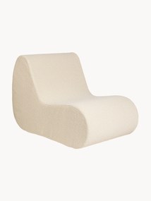 Poltrona de jardim em bouclé Rouli