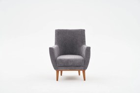 Cadeira Wing Gonca – Cinzento – 74x80x75 cm