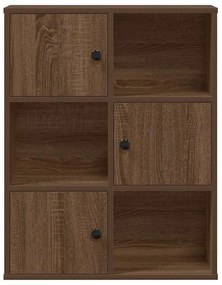 Estante 60x24x76,5 cm derivados de madeira carvalho castanho