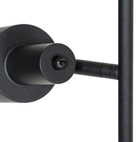 Candeeiro de pé inteligente preto com 2 A60 Wi-Fi - Stijn