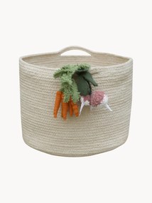 Cesto de brinquedos para crianças artesanal Veggies