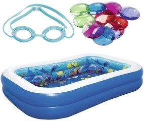 Bestway Piscina insuflável Undersea Adventure 54177