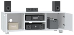 Móvel de TV 120x40,5x35 cm derivados de madeira branco