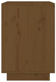 Mesas de cabeceira 2 pcs 40x35x50 cm pinho maciço castanho mel