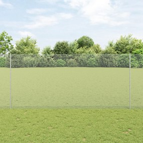 Postes de Cerca vidaXL 22 pcs U-Channel 140 cm Aço Galvanizado, Cerca