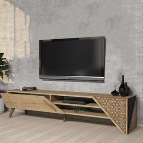 Unidade de TV Beril – Carvalho – 180 cm x 37 cm x 40 cm