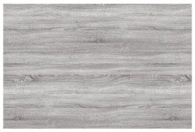 Prateleiras de parede 4pcs derivados de madeira cinzento sonoma